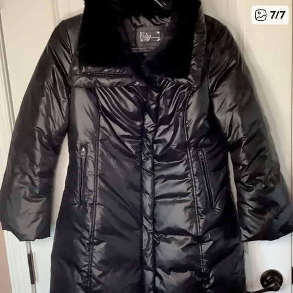 SALE Mackage Black Puffer Coat - Picture 1 of 7